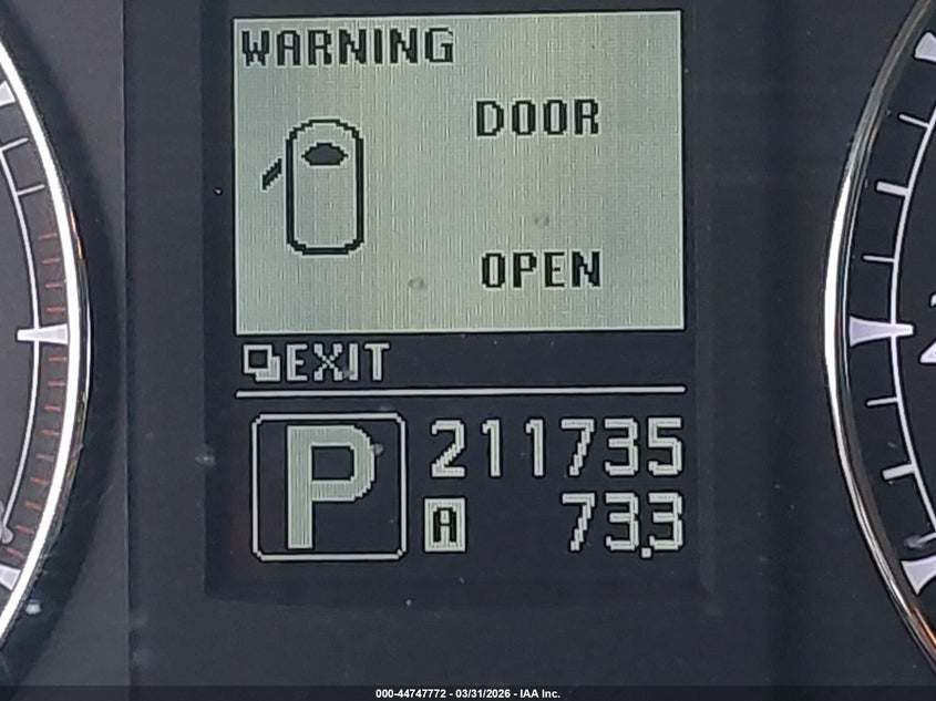 2011 Infiniti Ex35 Journey VIN: JN1AJ0HR1BM850531 Lot: 44747772