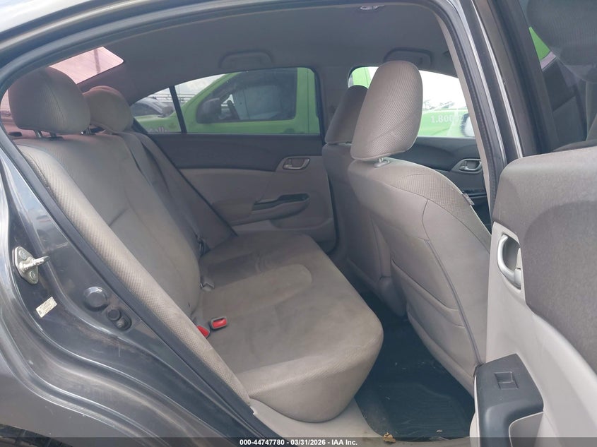 2HGFB2F50CH595582 2012 Honda Civic 1.8 Lx grey