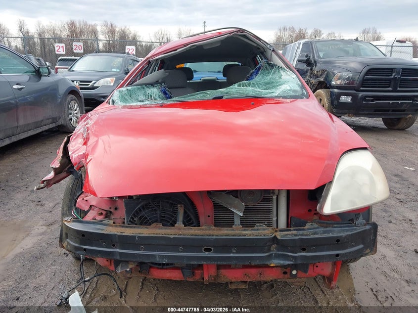 2004 Kia Rio Cinco VIN: KNADC165446202499 Lot: 44747785