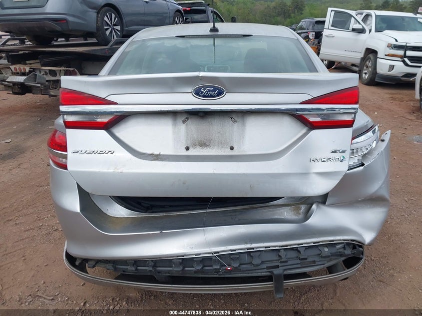 2017 FORD FUSION HYBRID auction photo 6