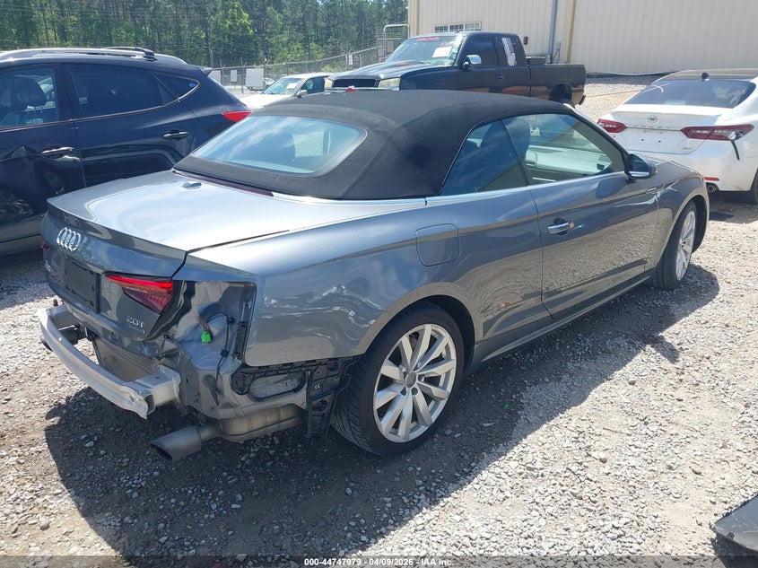 Vin: wauyngf53jn013049, lot: 45245174, audi a5 2.0t premium 20184