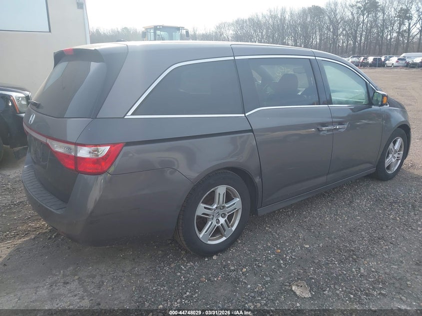 2012 Honda Odyssey 3.5 Touring/Touring Elite grey Lot 111044748029 Vin 5FNRL5H92CB040584