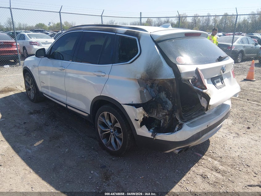 Vin: 5uxwx9c50f0d59635, lot: 45245253, bmw x3 xdrive28i 20153