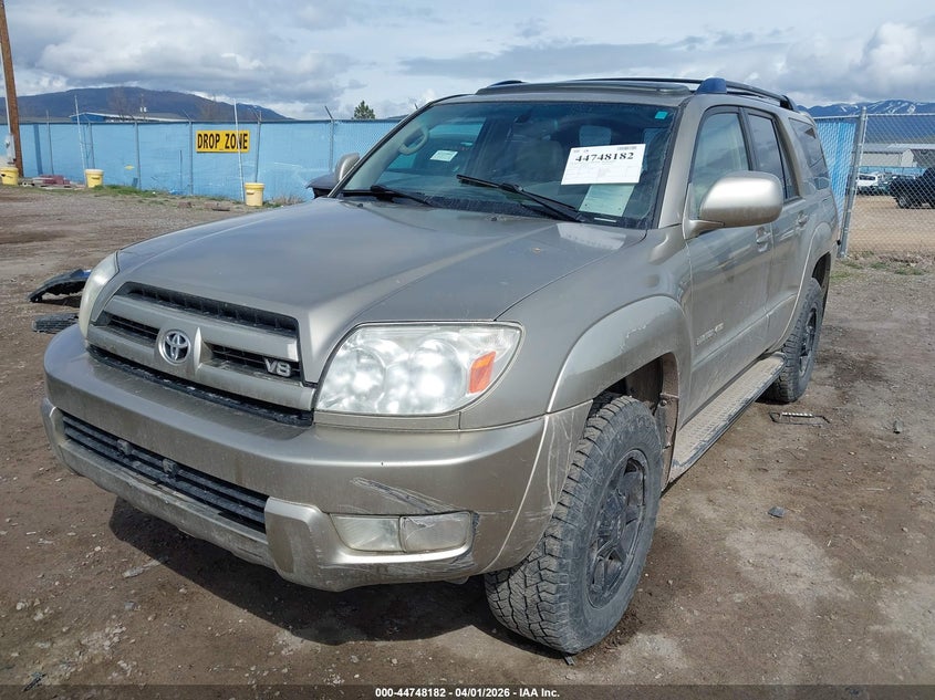 2005 TOYOTA 4RUNNER SPORT UTILITY VEHICLE 4.7L V-8 DOHC, VVT, 270HP