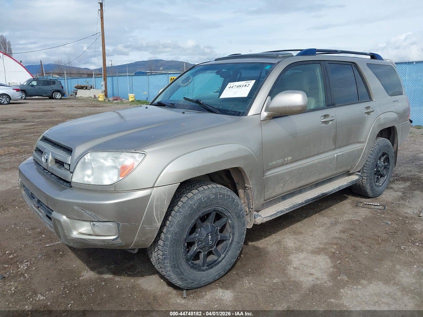 2005 TOYOTA 4RUNNER SPORT UTILITY VEHICLE 4.7L V-8 DOHC, VVT, 270HP