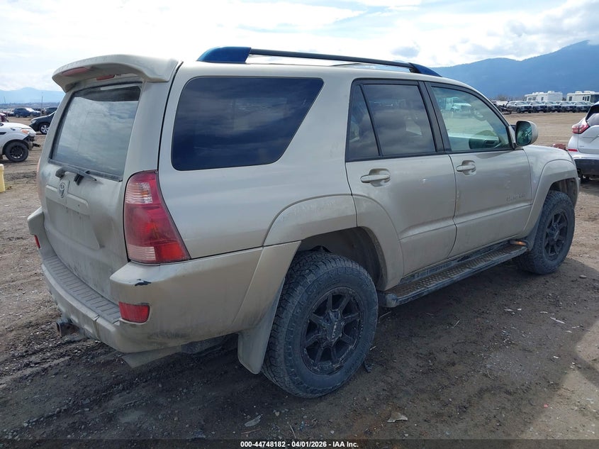 2005 TOYOTA 4RUNNER SPORT UTILITY VEHICLE 4.7L V-8 DOHC, VVT, 270HP