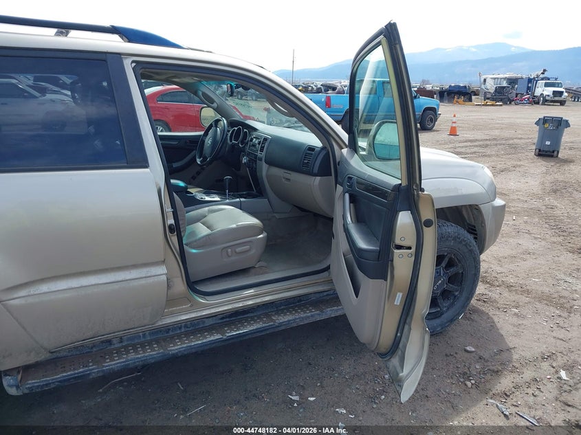 2005 TOYOTA 4RUNNER SPORT UTILITY VEHICLE 4.7L V-8 DOHC, VVT, 270HP