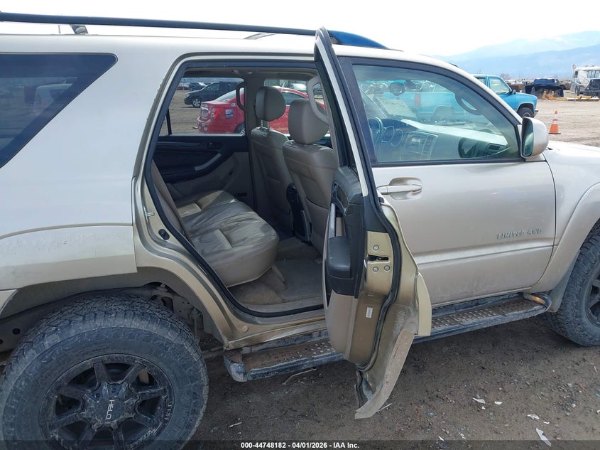 2005 TOYOTA 4RUNNER SPORT UTILITY VEHICLE 4.7L V-8 DOHC, VVT, 270HP