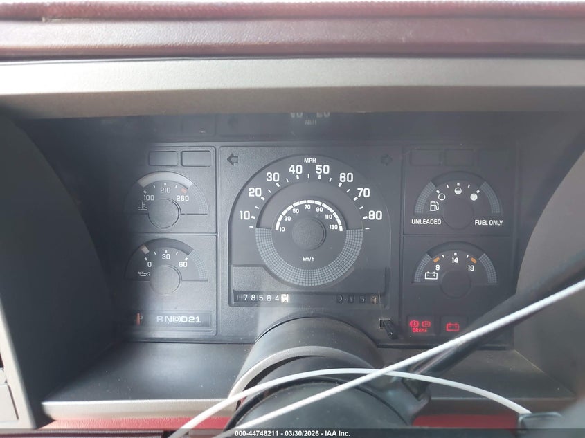 1989 GMC Sierra C1500 VIN: 2GTEC19K1K1547373 Lot: 44748211