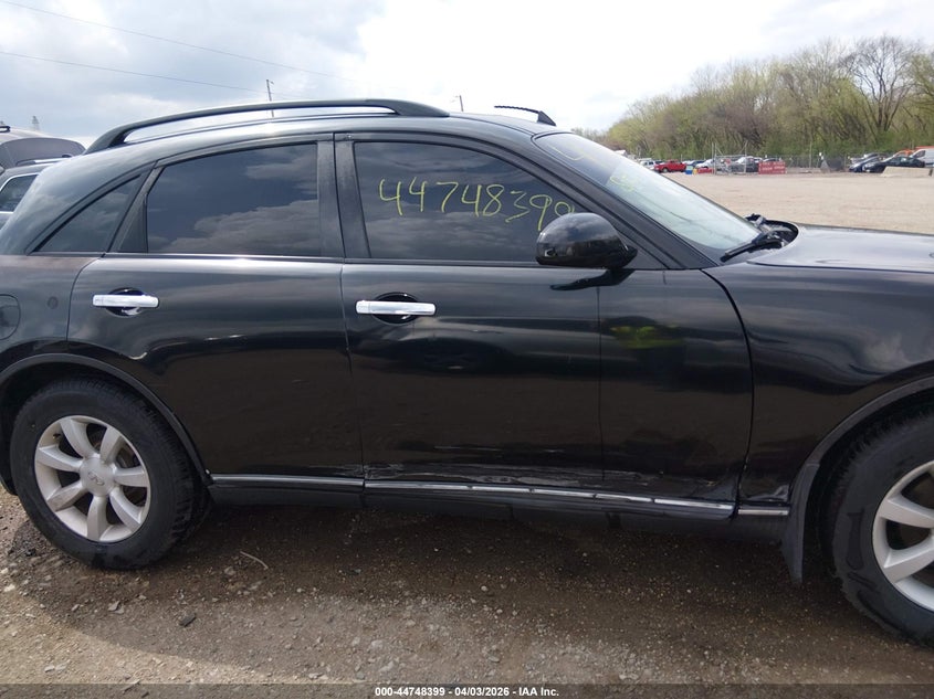 2005 Infiniti Fx35 VIN: JNRAS08W35X219959 Lot: 44748399
