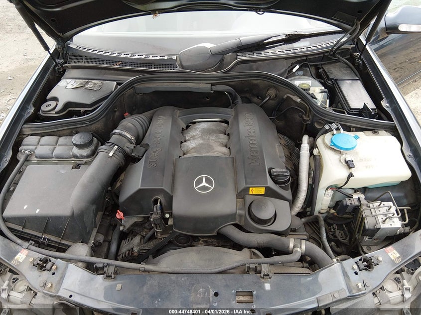 2002 Mercedes-Benz Clk 320 VIN: WDBLK65G52T109859 Lot: 44748401