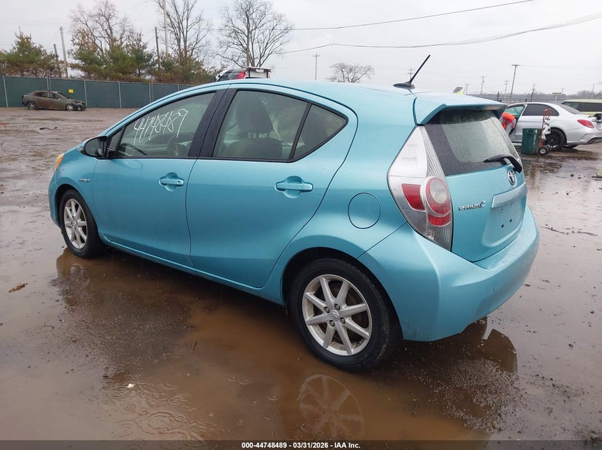 2012 Toyota Prius C Three