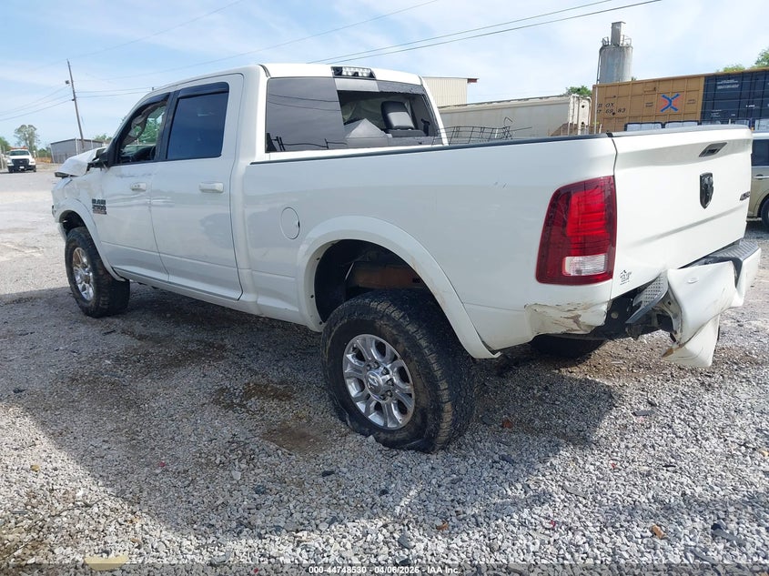 Vin: 3c6ur5fj4jg193374, lot: 45245725, ram 2500 laramie  4x4 6'4 box 20183