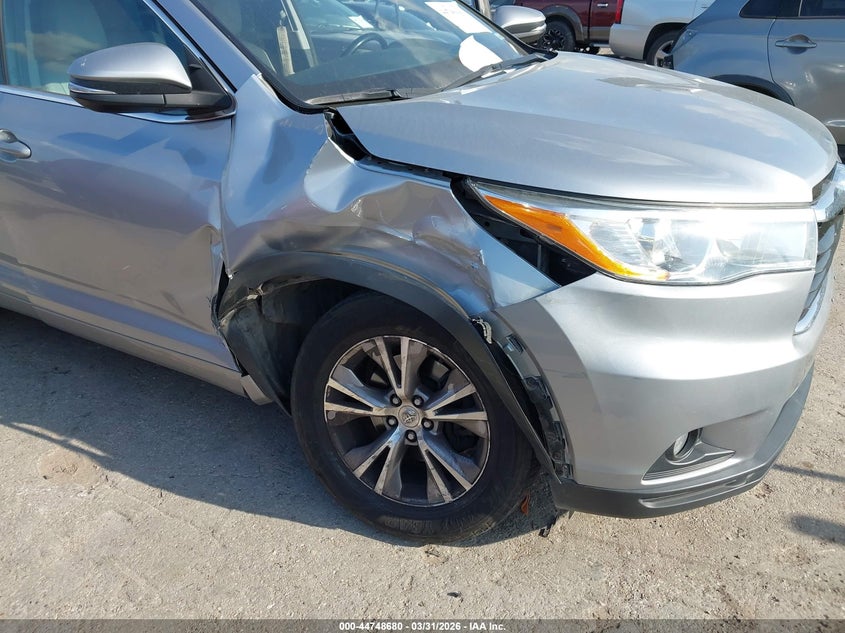 2014 TOYOTA HIGHLANDER SPORT UTILITY VEHICLE 3.5L V-6 DOHC, VVT, 270HP