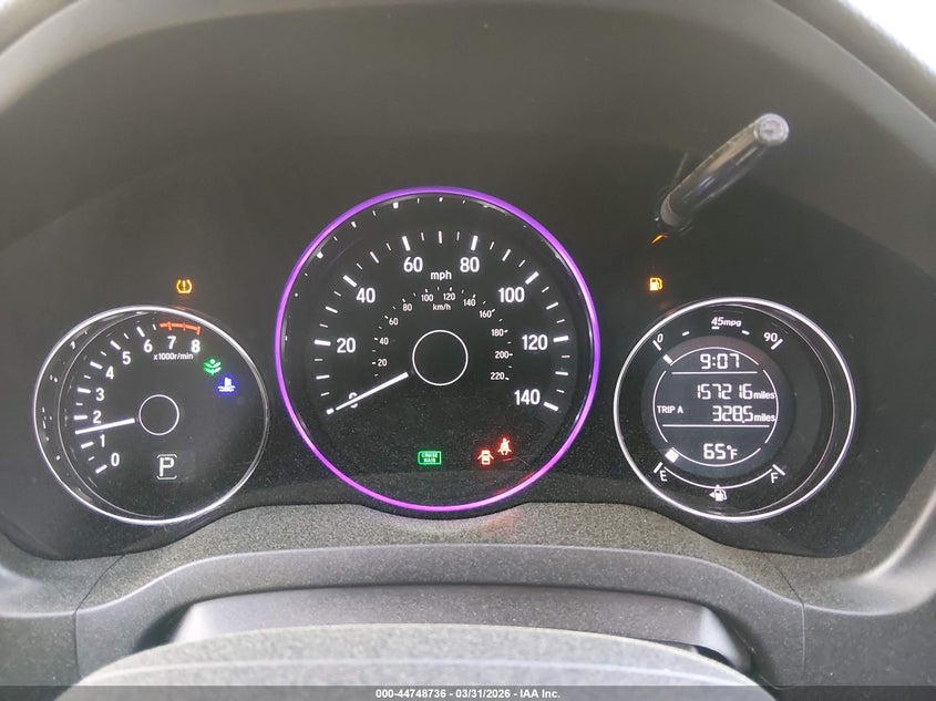 2016 Honda Hr-V Ex VIN: 3CZRU5H58GM710709 Lot: 44748736