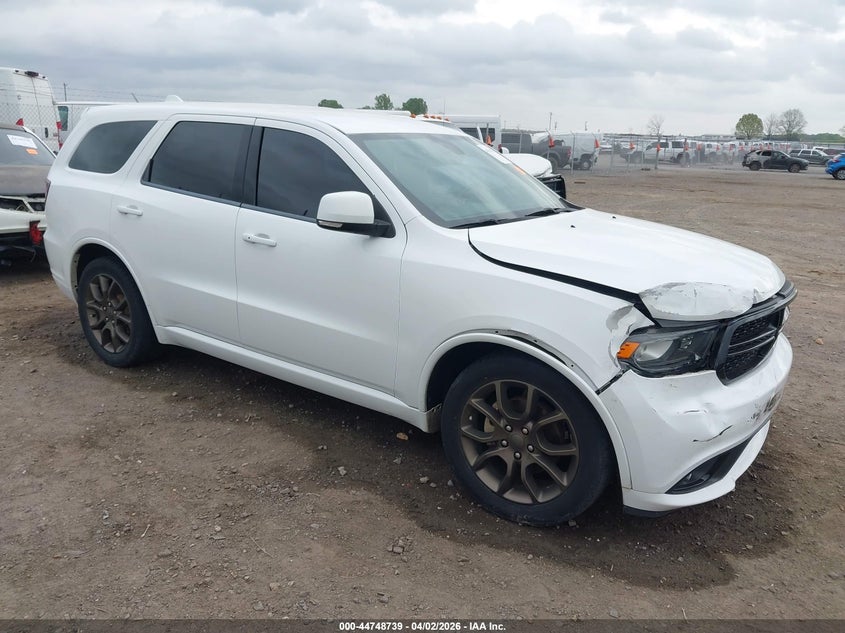 2017 Dodge Durango Gt Rwd