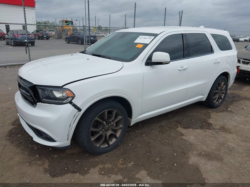 2017 Dodge Durango Gt Rwd