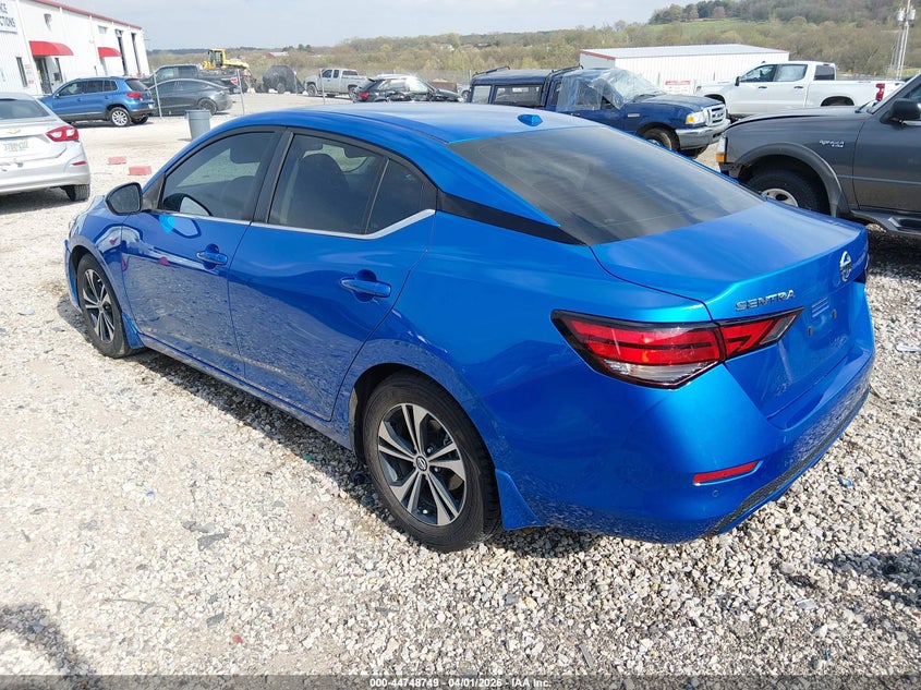 VIN 3N1AB8CV5MY302483 2021 NISSAN SENTRA SV XTRONIC CVT