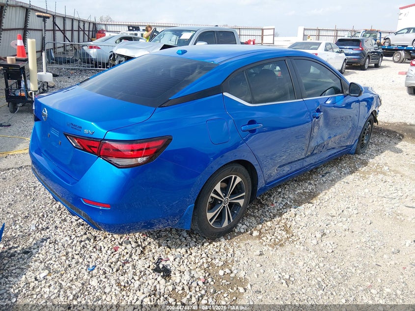 VIN 3N1AB8CV5MY302483 2021 NISSAN SENTRA SV XTRONIC CVT