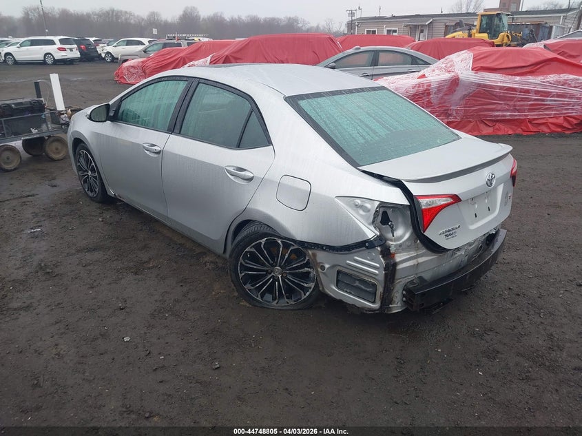 2016 Toyota Corolla S Plus