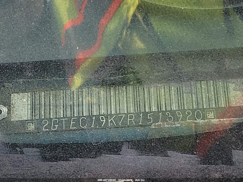 1994 GMC Sierra C1500 VIN: 2GTEC19K7R1513920 Lot: 44748846