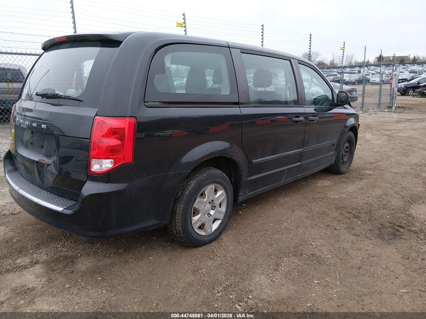 Vin: 2c4rdgbg4dr641436, lot: 45246056, dodge grand caravan american value pkg 20134