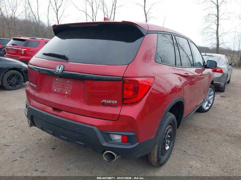 Vin: 5fnyf8h58sb009615, lot: 45246066, honda passport ex-l 20254