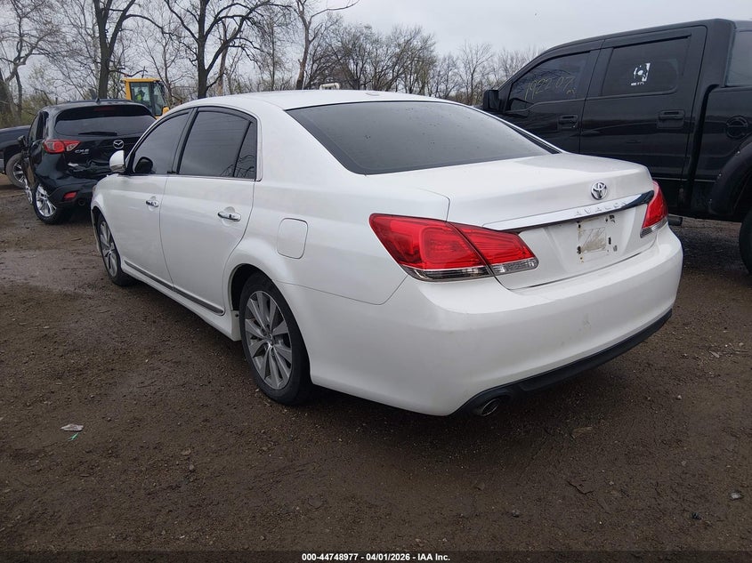 2012 Toyota Avalon 3.5 Limited white Lot 111044748977 Vin 4T1BK3DB1CU445436