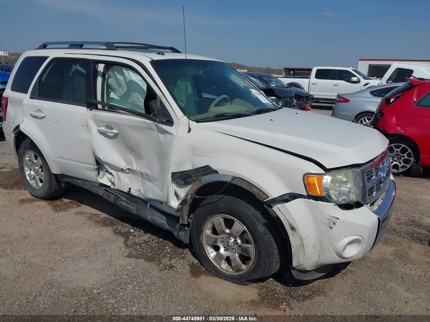 2012 Ford Escape 3.0 Limited white Lot 111044748981 Vin 1FMCU9EG8CKB52317
