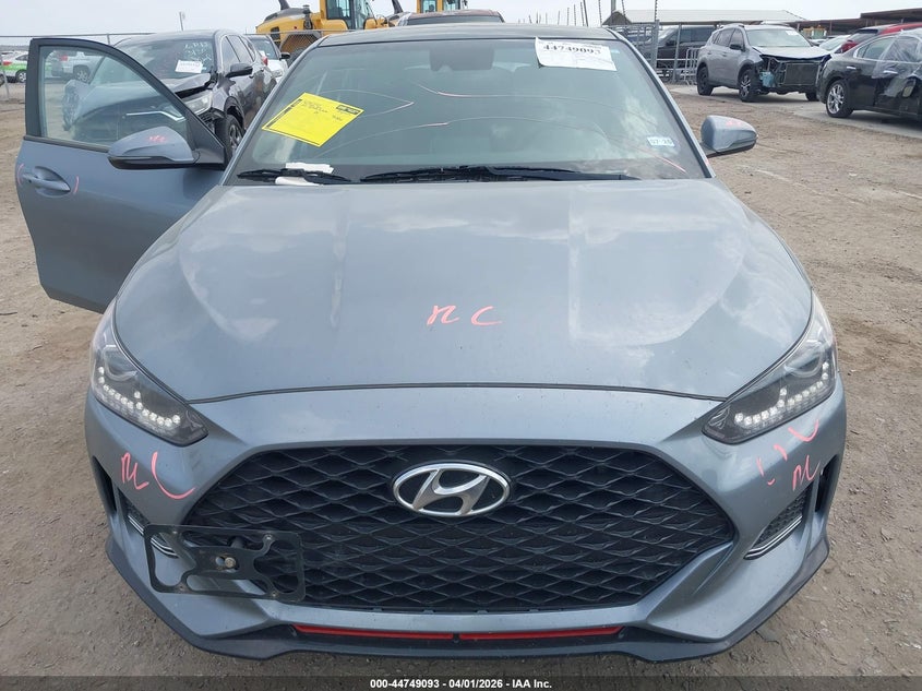 2021 Hyundai Veloster Turbo VIN: KMHTH6AB0MU032711 Lot: 44749093