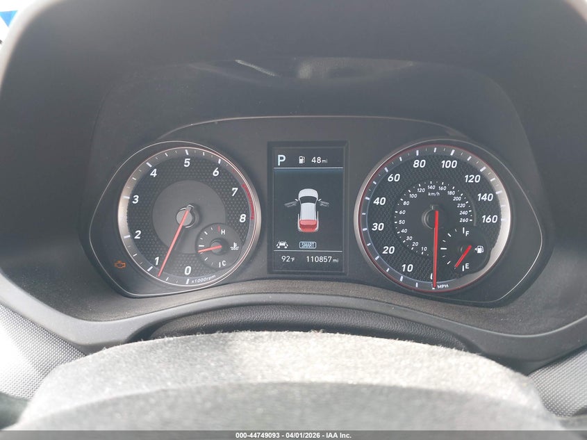 2021 Hyundai Veloster Turbo VIN: KMHTH6AB0MU032711 Lot: 44749093