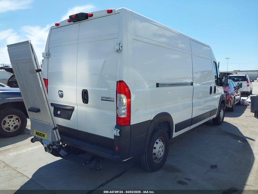 2023 Ram Promaster 2500 High Roof 159 Wb