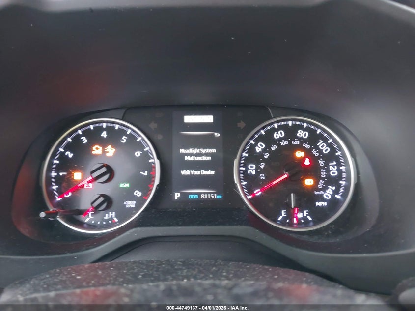 VIN JTMP1RFV7KD012791 2019 TOYOTA RAV4 XLE
