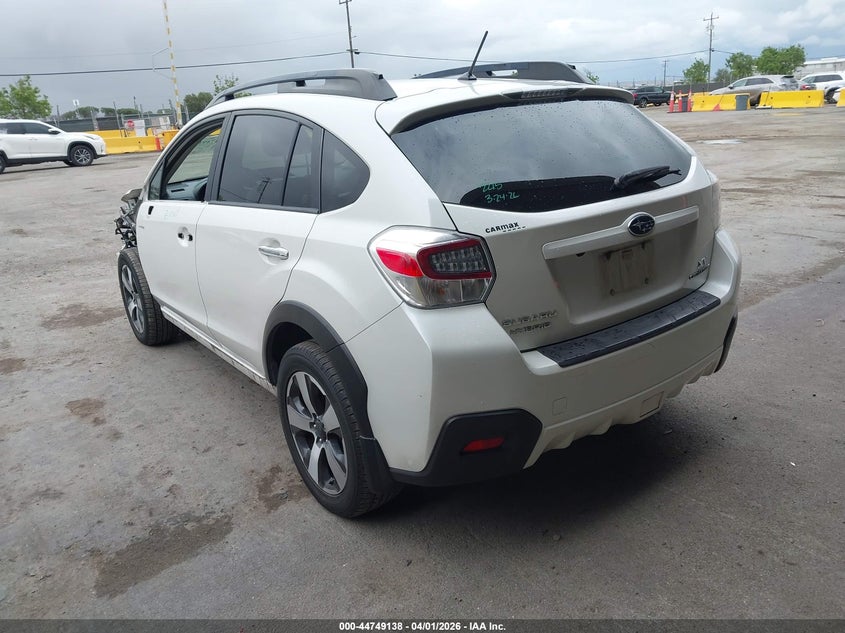 2014 SUBARU XV CROSSTREK HYBRID auction photo 3