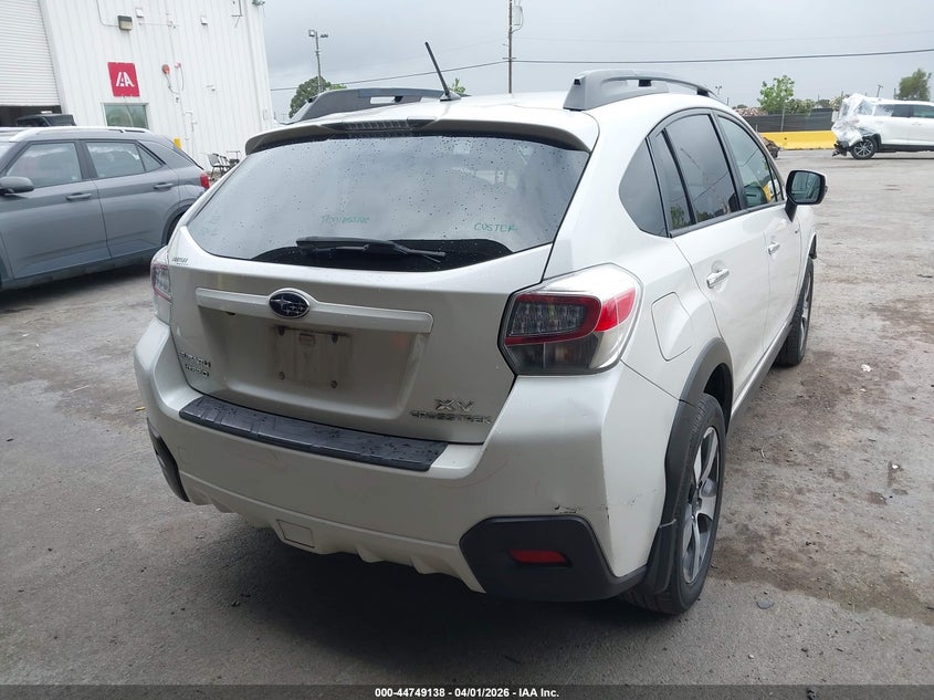 2014 SUBARU XV CROSSTREK HYBRID auction photo 4