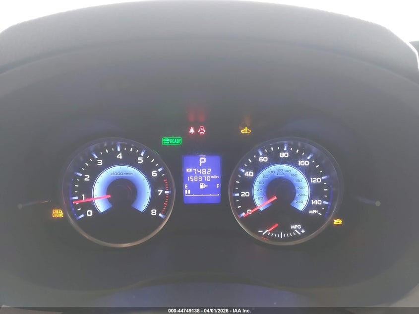 2014 SUBARU XV CROSSTREK HYBRID auction photo 7
