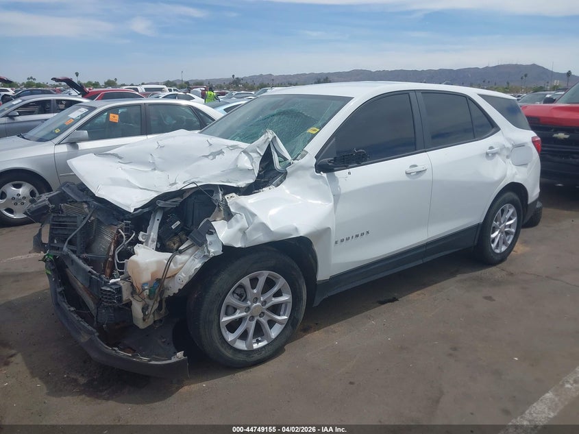 2021 Chevrolet Equinox Fwd Ls 3GNAXHEV1MS166004 photo 1