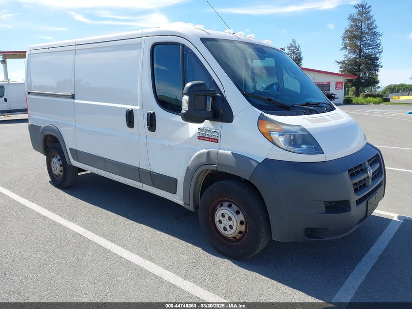 2018 Ram Promaster 1500 Low Roof 136 Wb