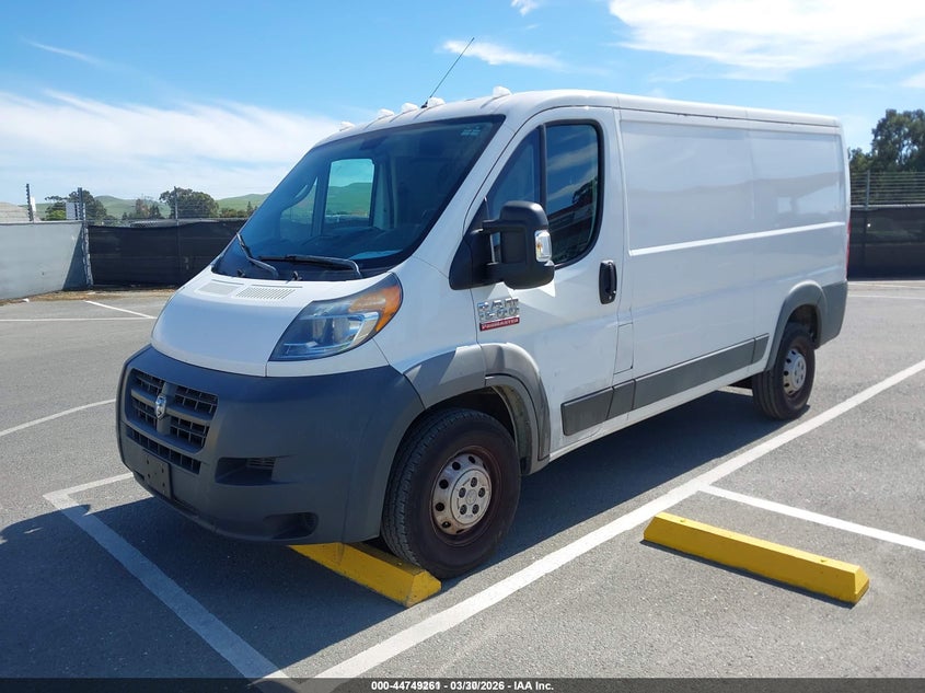 2018 Ram Promaster 1500 Low Roof 136 Wb