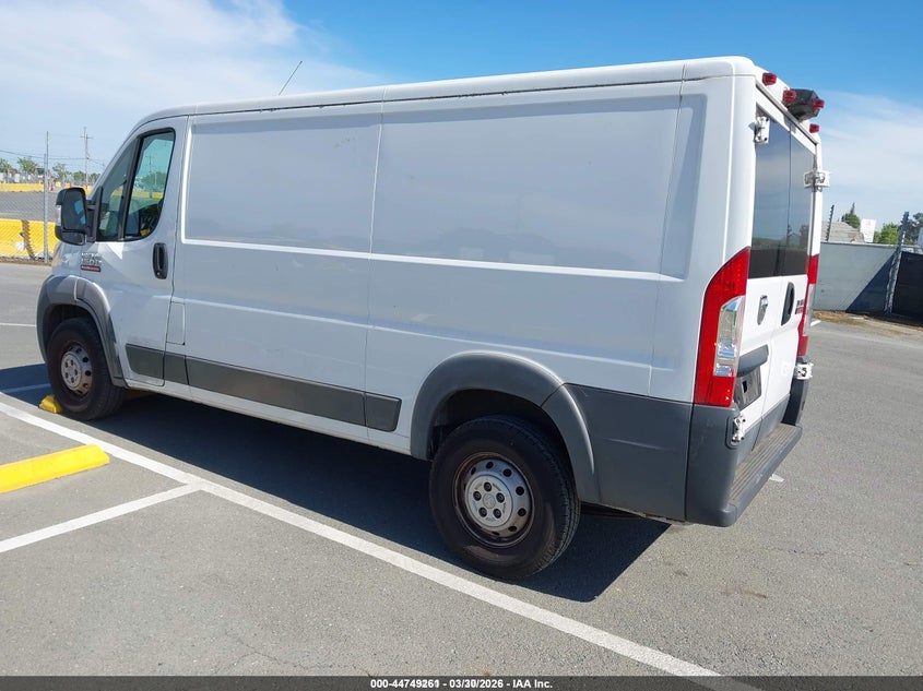 2018 Ram Promaster 1500 Low Roof 136 Wb