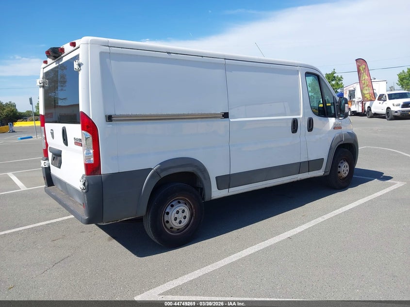 2018 Ram Promaster 1500 Low Roof 136 Wb