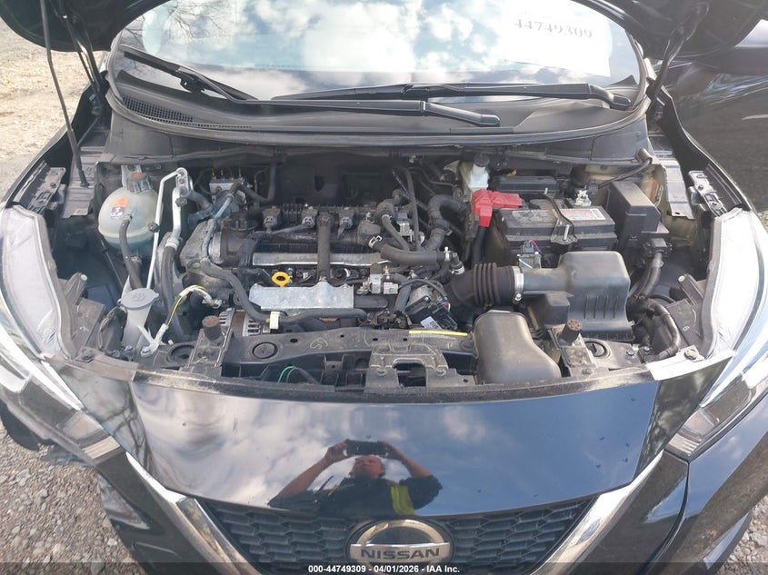 2022 Nissan Versa 1.6 S Xtronic Cvt VIN: 3N1CN8DV2NL858120 Lot: 44749309