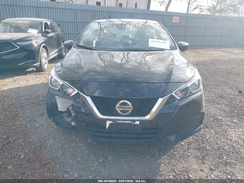 2022 Nissan Versa 1.6 S Xtronic Cvt VIN: 3N1CN8DV2NL858120 Lot: 44749309