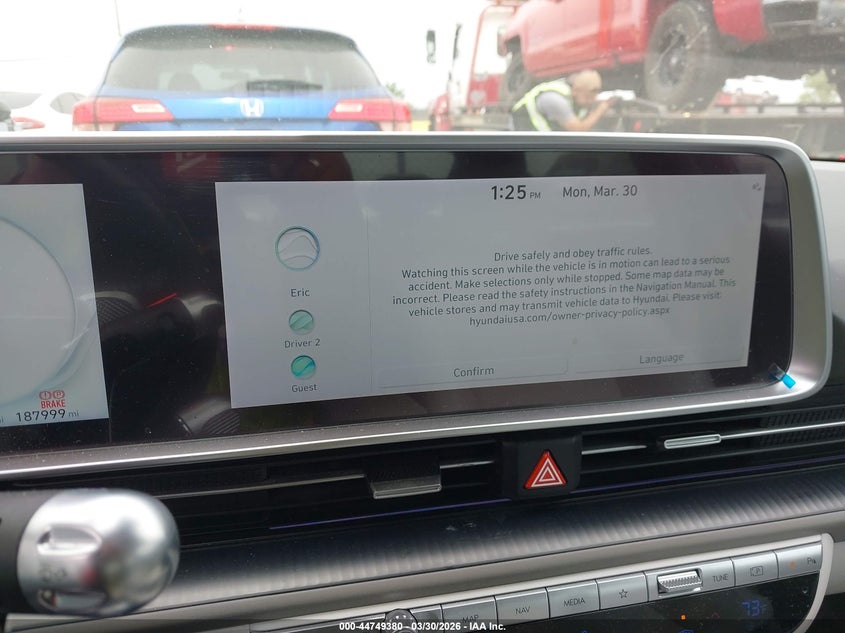 2023 Hyundai Ioniq 6 Sel VIN: KMHM34AA2PA033492 Lot: 44749380