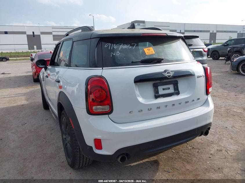 Vin: wmzyt5c59k3g92116, lot: 45246582, mini countryman cooper s 20193