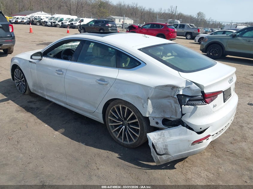 Vin: waubncf58ja133063, lot: 45246729, audi a5 2.0t premium 20183