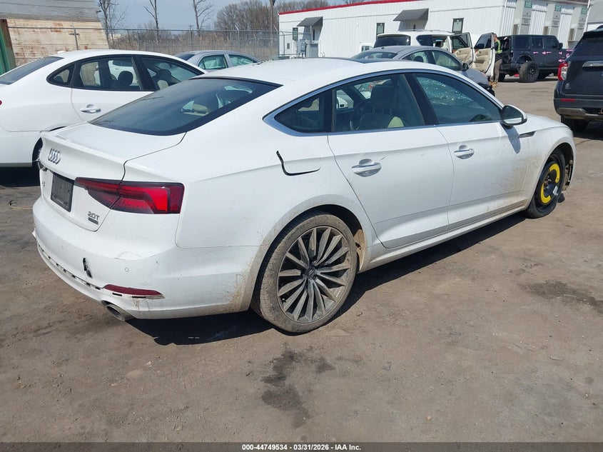 Vin: waubncf58ja133063, lot: 45246729, audi a5 2.0t premium 20184