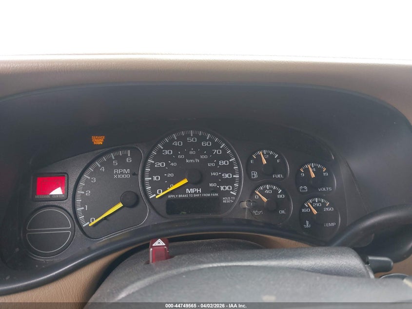 2000 Chevrolet Suburban 1500 Ls VIN: 3GNFK16T0YG133433 Lot: 44749565