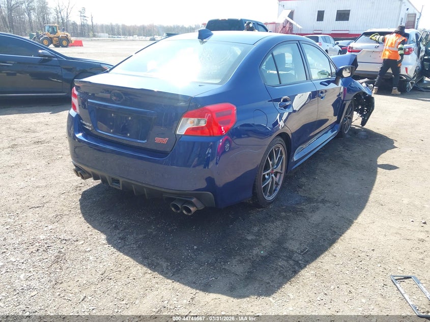 Vin: jf1va2z68h9824122, lot: 45246762, subaru wrx sti limited 20174