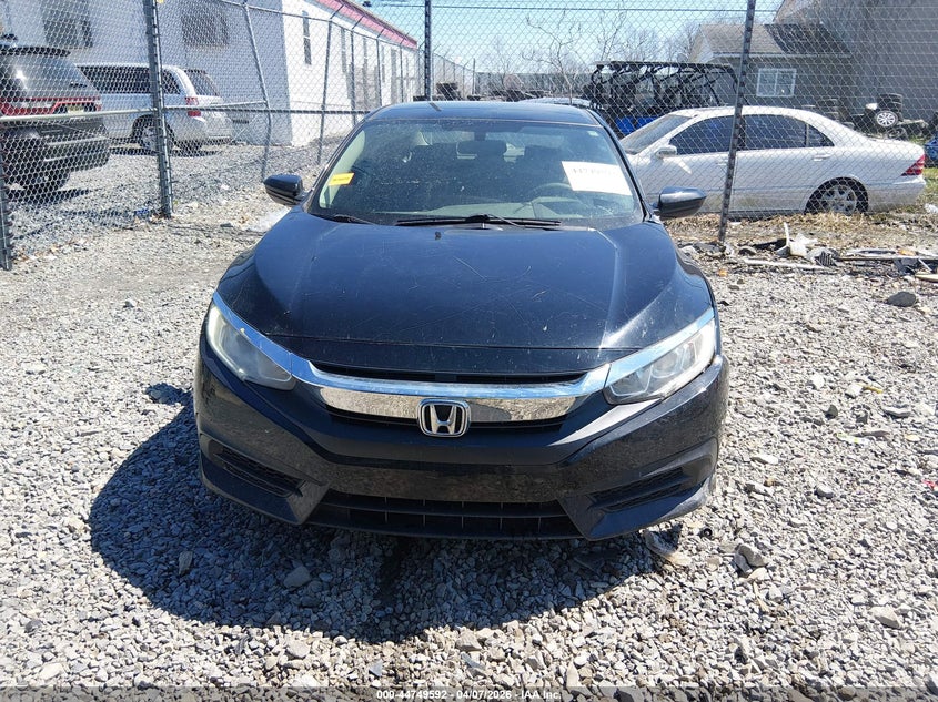 2017 Honda Civic 2.0 Lx Black Lot 111044749592 Vin 19XFC2F58HE037705